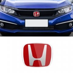 Car Badges for Honda Civic Front Grill  / Rear Trunk Emblem