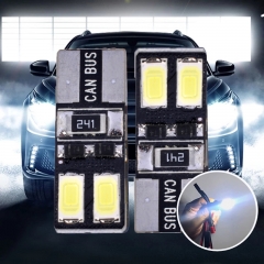 10x T10 W5W Canbus LED 192 193 194 2825 921 Light Car Interior Bulb Lamp